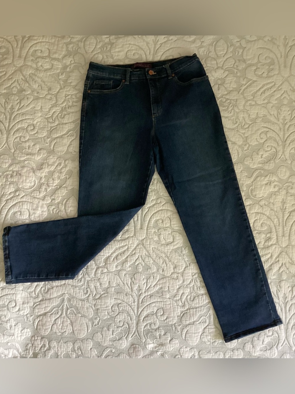 Gloria Vanderbilt Dark Blue Amanda Jeans